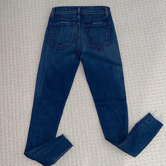 Aritzia J Brand blue skinny jeans - size 24 “MYSTIC” - Picture 6 of 6